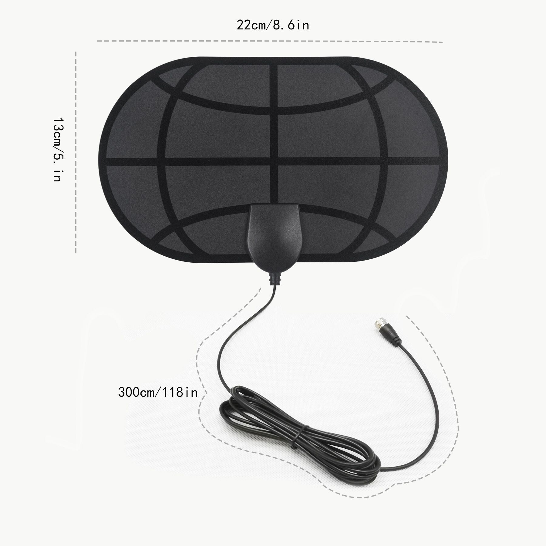 AN7001 Film HDTV 4K Indoor Digital TV Antenna - Image 3