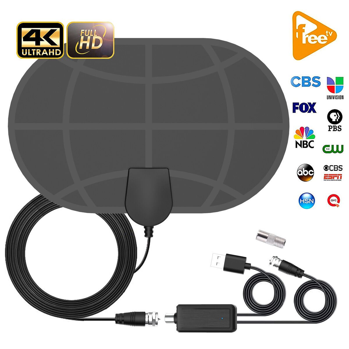 AN7001 Film HDTV 4K Indoor Digital TV Antenna