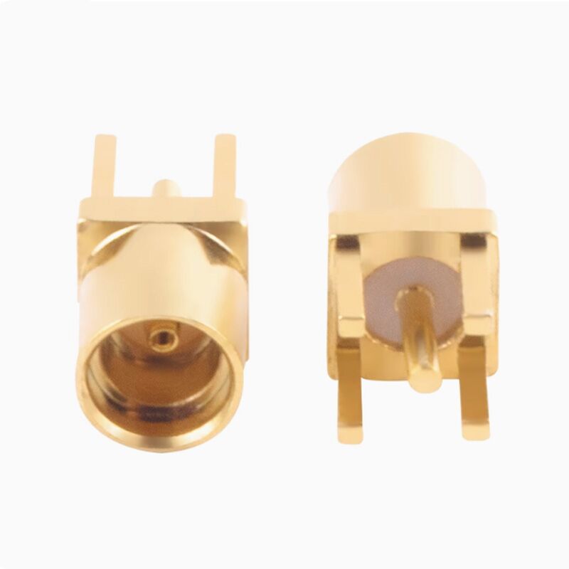 Gold Plated Straight MMCX Through Hole Female Coennector for PCB - Image 4