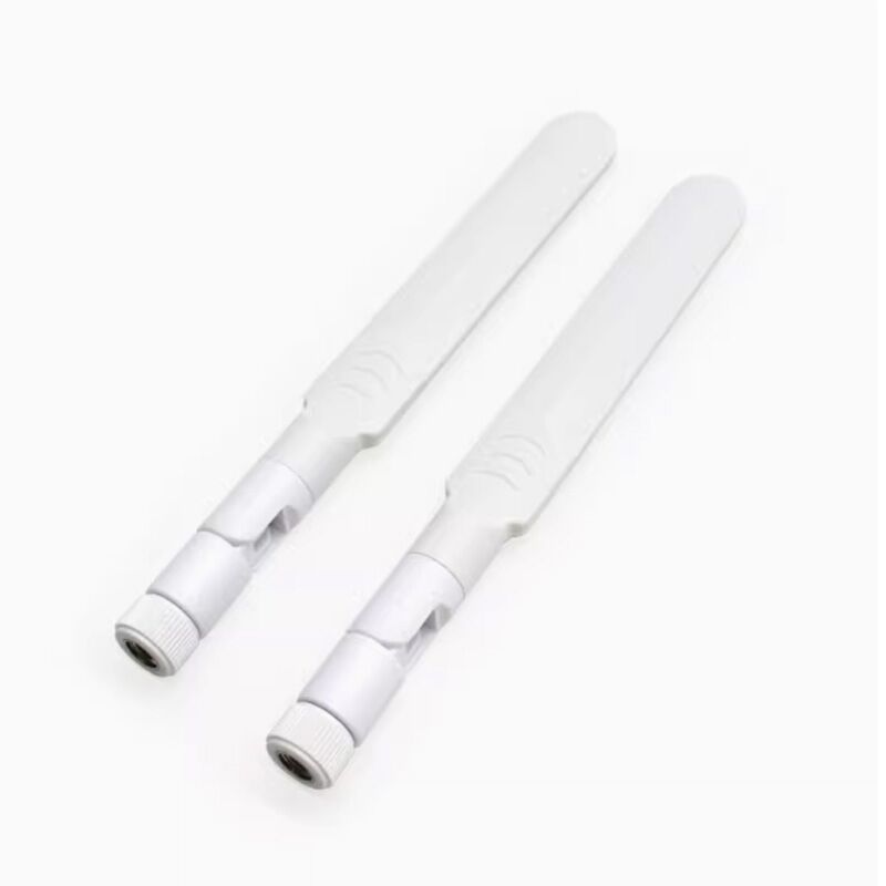 AN1006 Whtie 2.4G/5.8G Dual- band 6db 90 Degree 50ohm Wifi Rubber Antenna With SMA Connector - Image 5