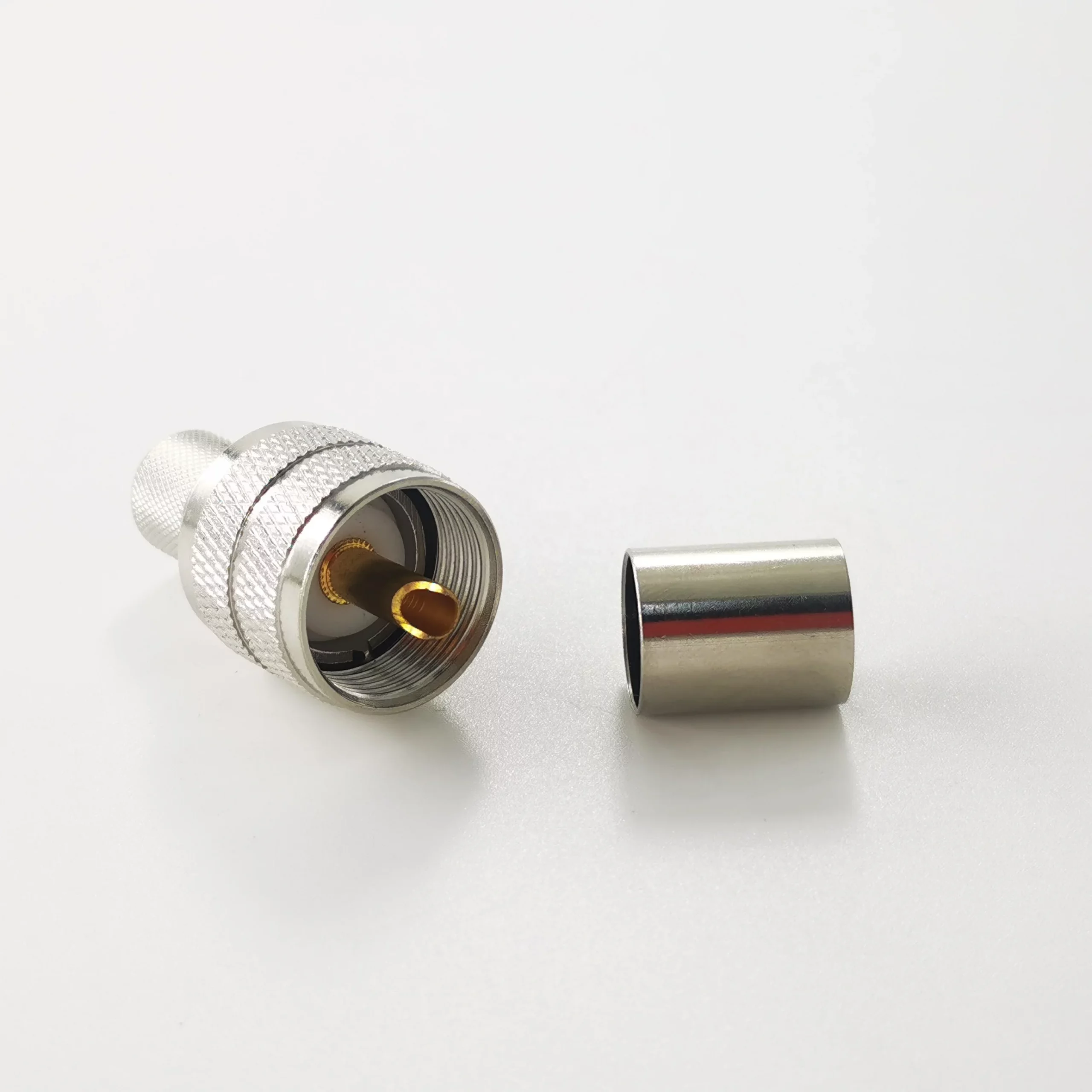 Plug Twist-On Uhf Pl259 Rg213 Cable Rf Coaxial Connector