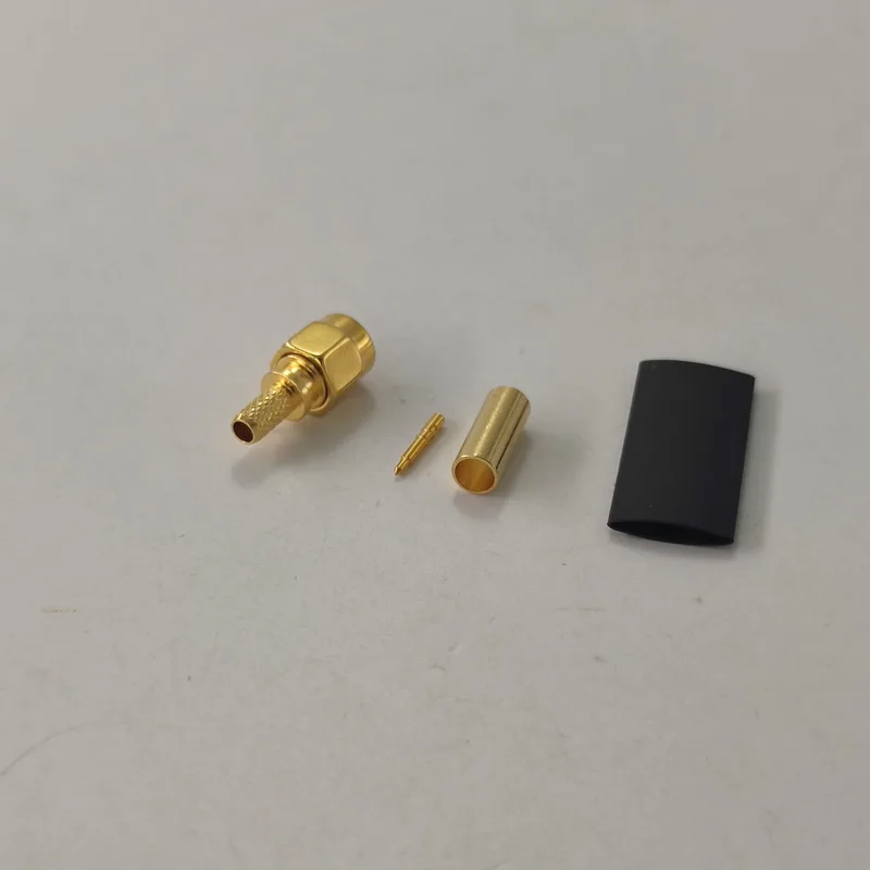 RF Coaxial SMA Male Crimp Connector For Leoni Dacar 302 Cable - Image 3