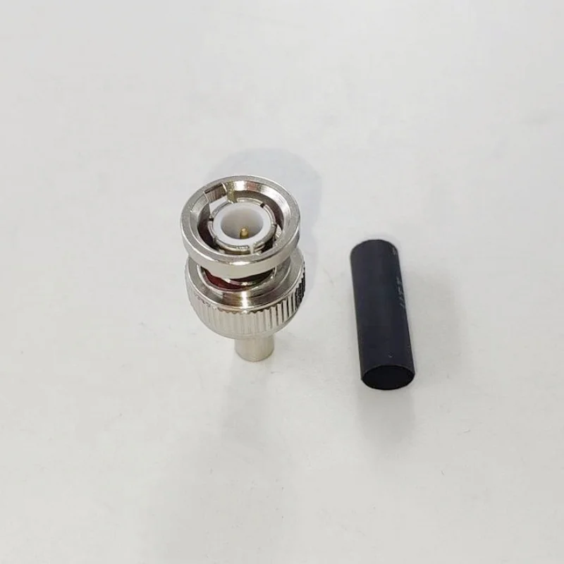 CCTV 75ohm BNC Male Plug Crimp Rf Coaxial Connector for SYV75-2-1 Cable - Image 4