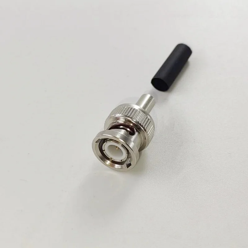 CCTV 75ohm BNC Male Plug Crimp Rf Coaxial Connector for SYV75-2-1 Cable - Image 2