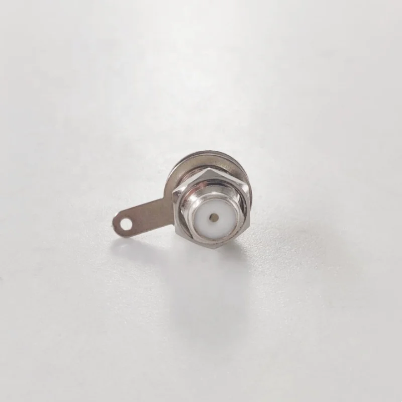 75ohm RF Coaxial F Type Female Jack Bulkhead Connector with Receptacle Terminals - Image 3