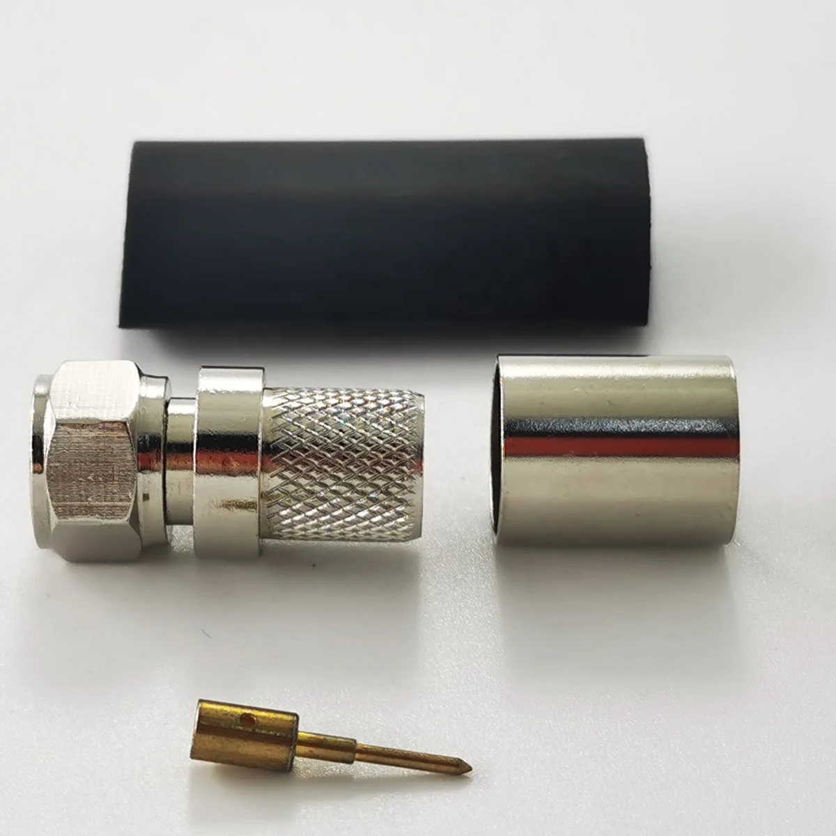 75ohm Male Plug Crimp RF Coaxial F Connector for LMR400 Cable - Image 3