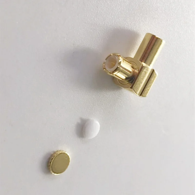 RF Coaxial MCX Male Right Angle Connector for .086'' Cable - Image 5